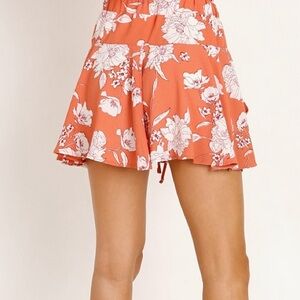 Peach Sage Skort Size Medium